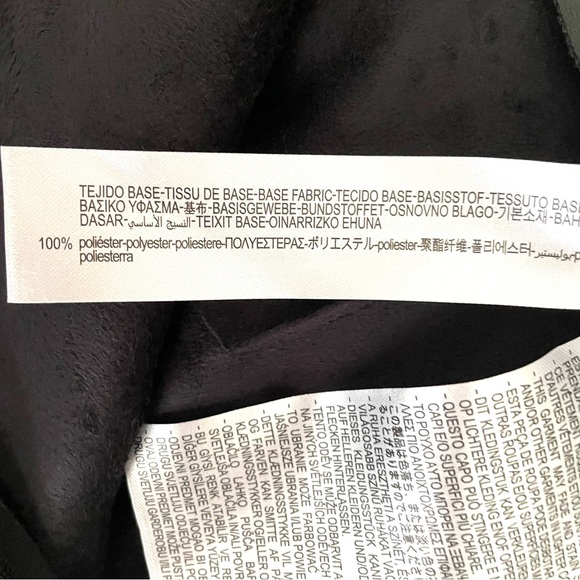 ZARA Black Faux Leather Vegan Skort, size Women’s Small - Picture 11 of 11